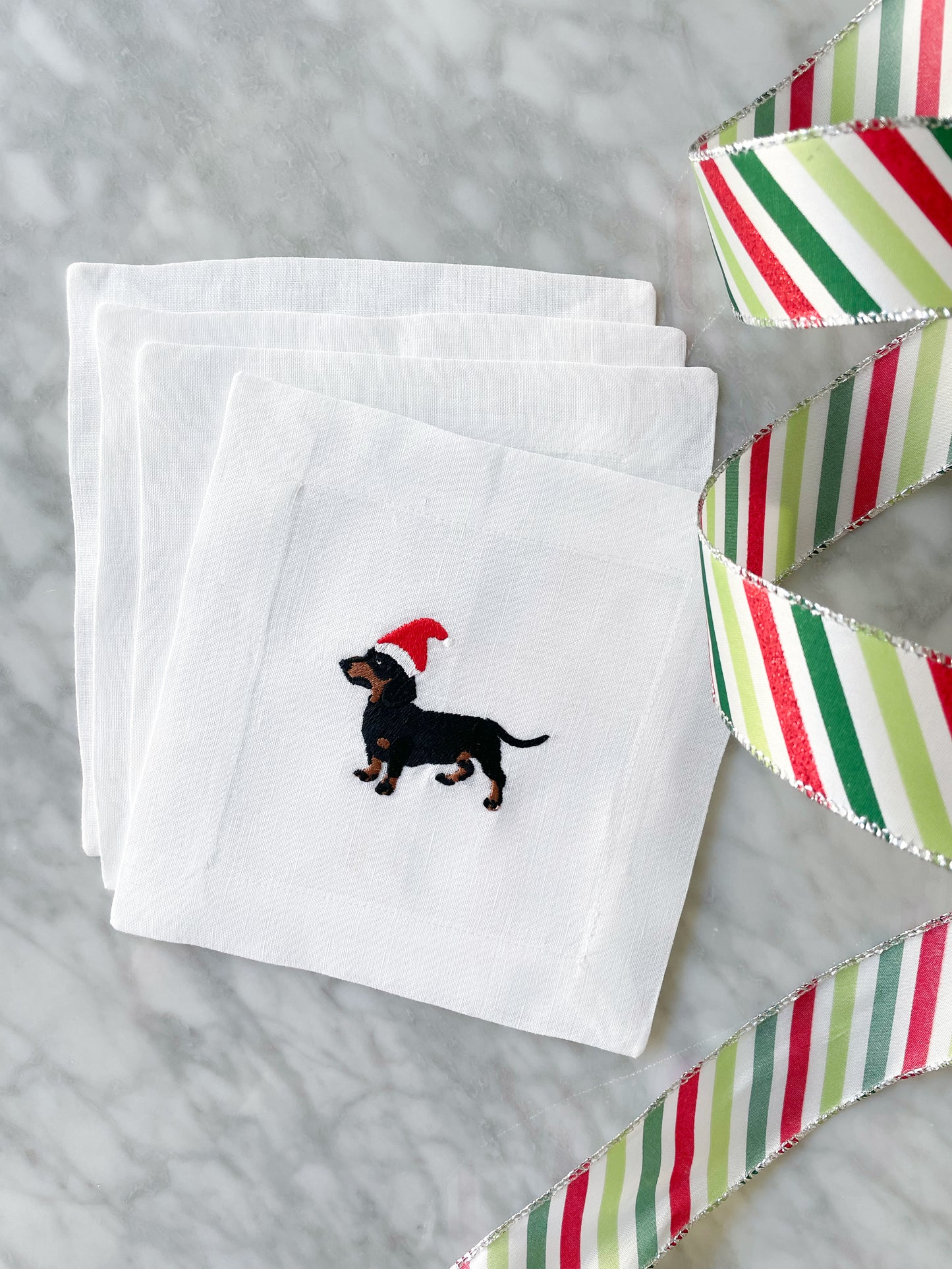 Santa Dogs - Dachshund