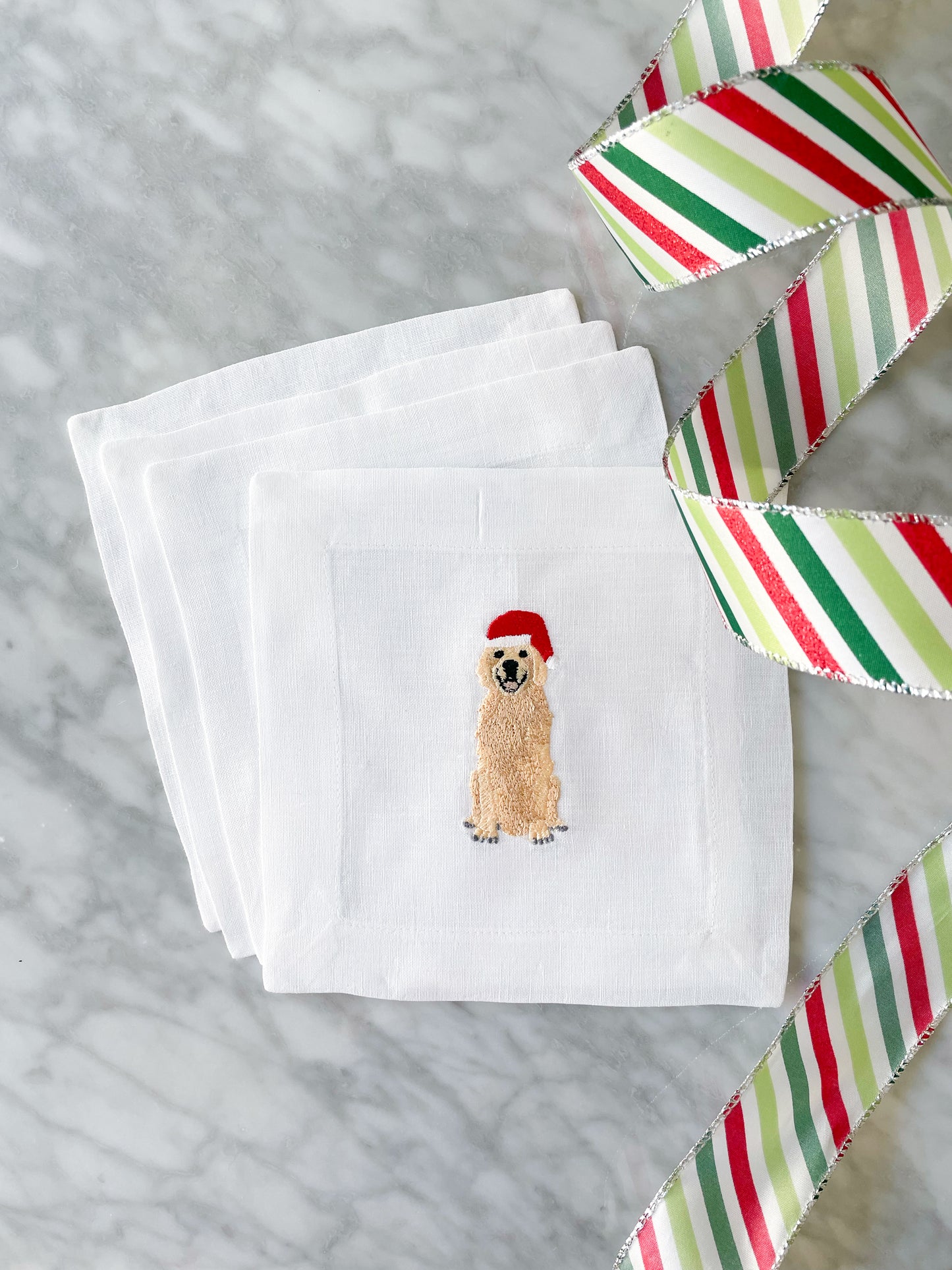 Santa Dogs - Golden Retriever