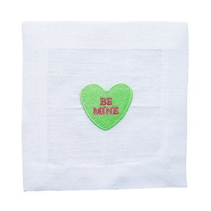 Valentine Conversation Hearts - Set of 4