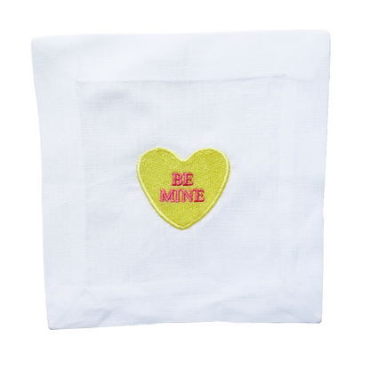 Valentine Conversation Hearts - Set of 4