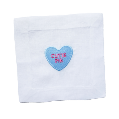 Valentine Conversation Hearts - Set of 4