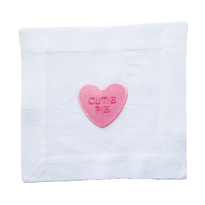 Valentine Conversation Hearts - Set of 4