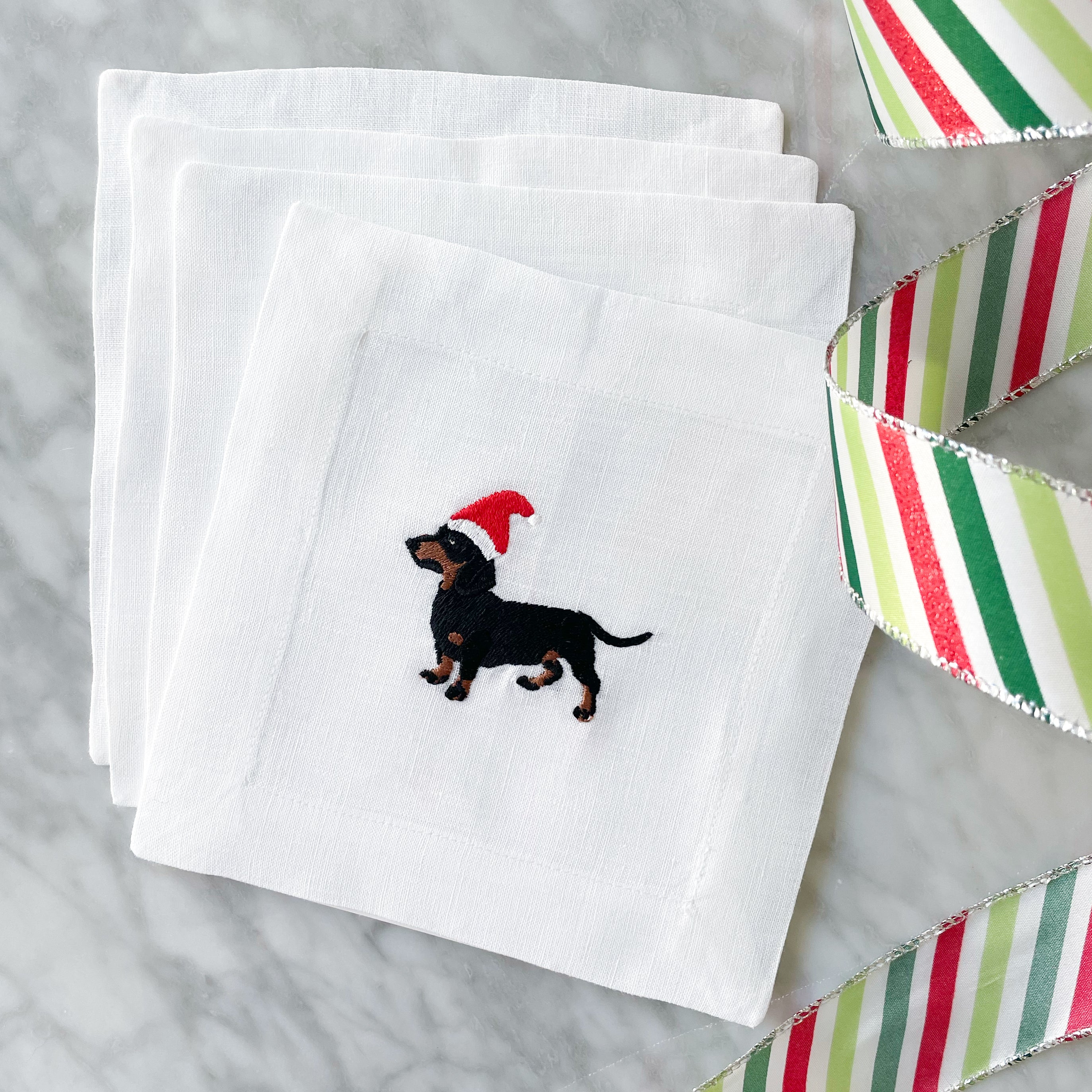 Santa Dogs - Dachshund