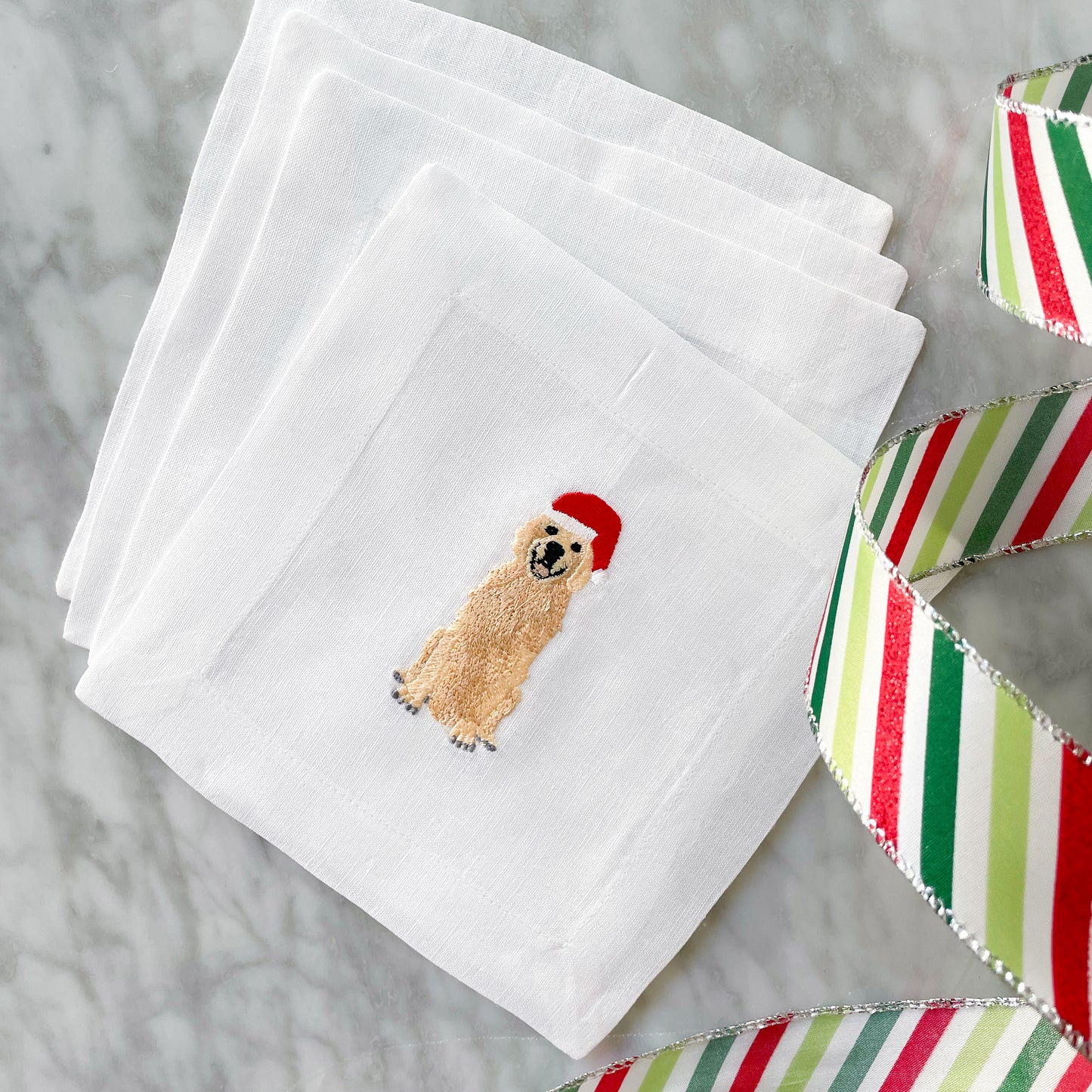 Santa Dogs - Golden Retriever