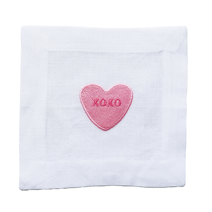 Valentine Conversation Hearts - Set of 4