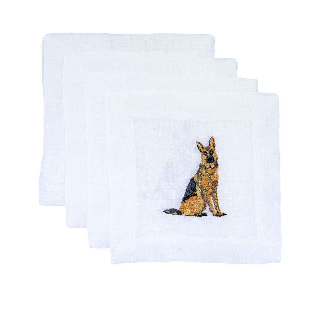 Lettermade German Shepherd Napkins - Thumbnail 3