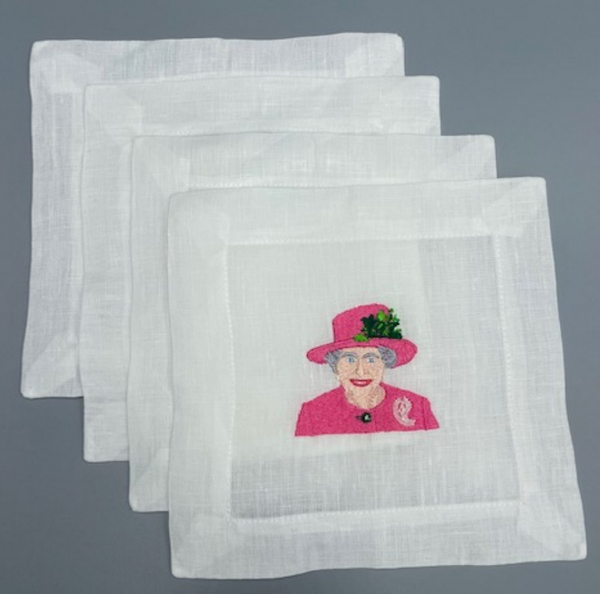 Lettermade Queens Royal Splender Cocktail Napkins - Thumbnail 5